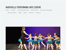 Tablet Screenshot of mpacdancestudio.com